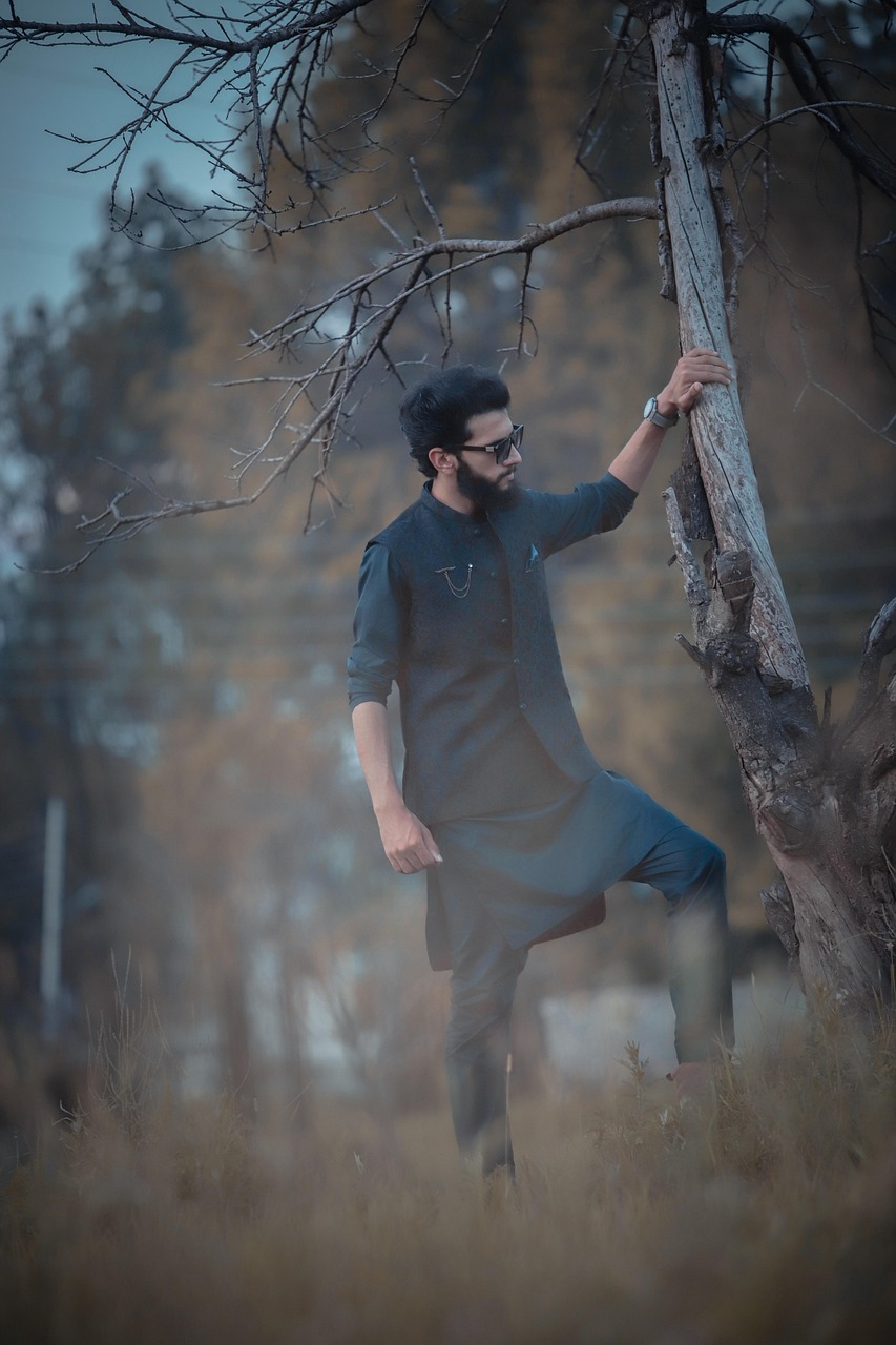 kurta, style, culture, religion, dress, boy, glasses, pakistan, fashion, model, shot, waistcoat, shoes, hair, outdoor, men's fashion, blue, sky, lifestyle, young, face, portrait, person, people, blue sky, nature, gray shoes, gray culture